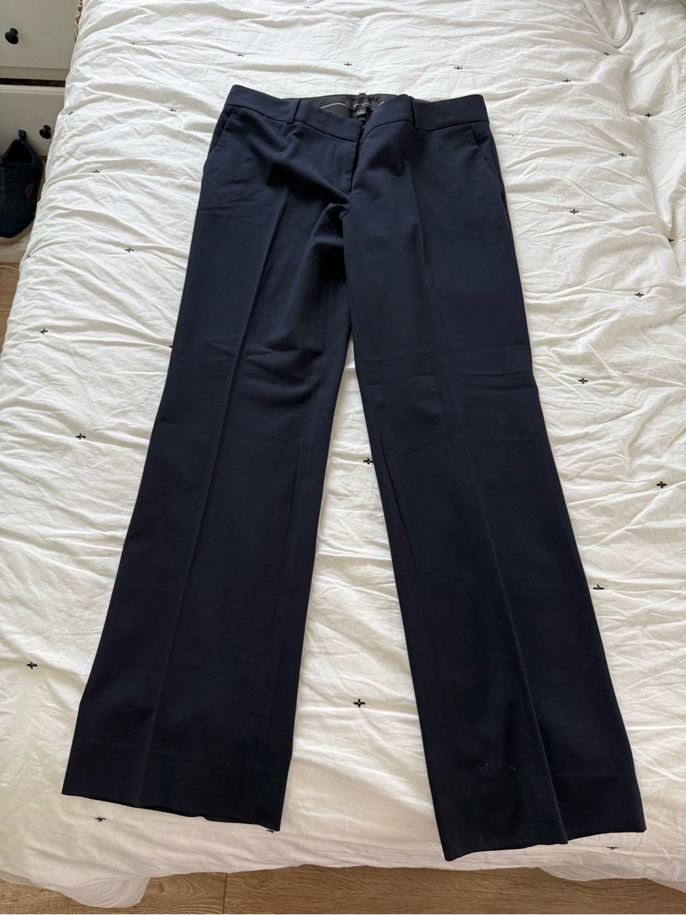 Ann Taylor Black Boot Cut Dress Pants